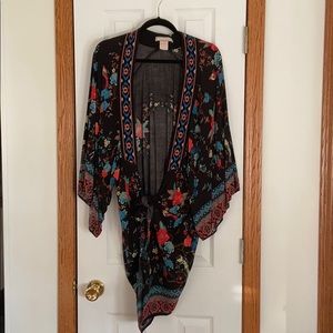 Floral kimono